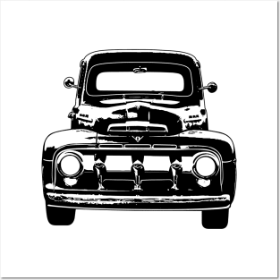 Classic F100 F1 Pickup Sketch Art Posters and Art